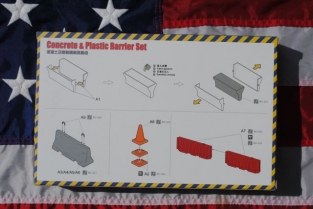 Meng SPS-012 CONCRETE & PLASTIC BARRIER SET